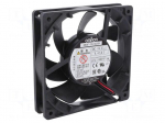 Fan: DC | axial | 120x120x25mm | 220.8m3/h | 51dBA | ball | 4100rpm