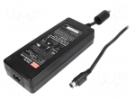 Power supply: switching | 12VDC | 11.5A | Out: KYCON KPPX-4P | 138W