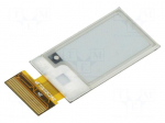 Display: e-paper | 1.02" | 128x80 | Window dimensions: 21.76x14mm