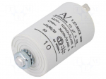 Capacitor: polypropylene | motors, run | 10uF | 420VAC | &Oslash;35x56.5mm