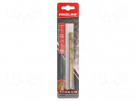 Drill bit | for metal | &Oslash;: 10mm | high speed steel TIN coated HSS-R