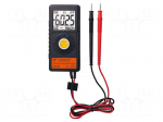 Digital multimeter | LCD | (6000) | VDC: 6V,60V,450V | 0&divide;40&deg;C