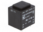 Transformer: encapsulated | 2.6VA | 230VAC | 9V | 289mA | PCB | BVEI
