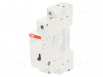Relay: installation | bistable,impulse | NO | Ucoil: 230VAC,110VDC