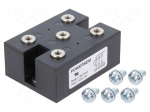 Bridge rectifier: three-phase | Urmax: 1.6kV | If: 166A | Ifsm: 1.6kA