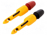 Measuring tip | 60VDC | red and black | Socket size: 2mm