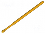 Test needle | Spring compression: 4.3mm | 6.35mm | 5A | steel | &Oslash;: 1.3mm