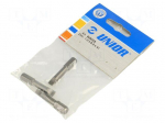 Screwdriver bit | slot | 6.5x1.2mm | 5/16" | Overall len: 41mm | 3pcs.