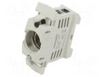 Fuse holder | D02 | for DIN rail mounting | 63A | 400V | Poles: 1