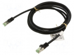 Patch cord | S/FTP | Cat: Cat 8.1 | RJ45 plug,both sides | stranded