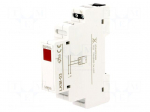 Voltage indicator | 230VAC | IP20 | for DIN rail mounting | LKM