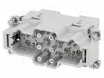 Connector: HDC | contact insert | male | 10A,40A | 400V,690V | size 16B