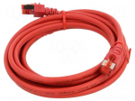 Patch cord | S/FTP | Cat: 6 | RJ45 plug,both sides | stranded | Cu | 3m