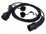 EMobility: cable | 1x0.5mm2,3x2.5mm2 | 250VAC | 3.6kW | IP54 | 7.5m | 20A