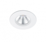 Trio-Lighting Zenia H2O LED 8,5 cm matt white griestos iebūvējams gaismeklis