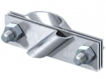 Clamp wire/tape 20mm for grounding rod