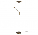 Trio Brantford LED stāvlampa antique brass  425610204 4017807525243