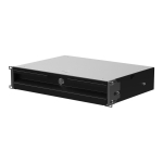 Stalflex Rack Sahtel 19" 2U 320mm Must RD19-2U-320B