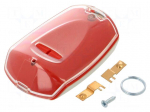 Enclosure: for remote controller | X: 41mm | Y: 65mm | Z: 17mm | ABS