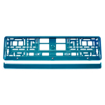 Auto- ja mootorrattatooted, elektroonika, navigatsioon, CB raadio // Kaubad autodele, mootorratastele, motorolleritele // Ramka tablicy rejestracyjnej metalizowana turkusowa amio-03177