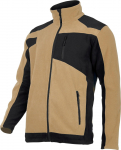 Jalan&otilde;ud, t&ouml;&ouml;riided | Isikukaitsevahendid // T&ouml;&ouml;-, kaitse-, k&otilde;rgn&auml;htavusega riided // Bluza polar. ze wzmocnieniami beż.-czar., "s", ce, lahti