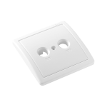 Koaksiaalv&otilde;rgud // TV ja SAT antennid, v&otilde;imendi ja tarvikud // Płytka czołowa EM-202 do gniazda BS-112 ALCAD