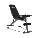 Spordiks ja aktiivseks puhkuseks // Spordikaubad ja varustus // Ławka treningowa skośna z blokadą n&oacute;g i gumami , REBEL ACTIVE