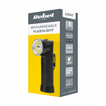 LED Flashlight with Movable Head | IPX5 | Battery 18650 or  3x AAA battery | 6.5W