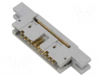 Connector: IDC | plug | male | PIN: 20 | 4600 | straight | 1A | IDC | 2.54mm