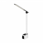 Interj&ouml;&ouml;ri Valgustid | Disainvalgustus // Lauavalgustid, T&ouml;&ouml;valgustid // Lampka na biurko z zegarem