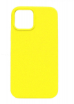 Back panel cover Evelatus Apple iPhone 12/12 Pro Premium Soft Touch Silicone Case Lemon Yellow