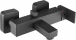 Bath/shower mixer black SQ q30 Herz