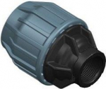 PP Compression adaptor 63x2&frac12;" F Elysee