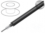 Wire: coaxial | RG58 | 1x20AWG | stranded | Cu | PVC | black | 305m | CPR: Eca