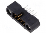 Connector: wire-wire/PCB | socket | male | PIN: 8 | Datamate J-Tek | 3A
