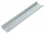 DIN rail | steel | zinc | L: 168mm | W: 35mm | for enclosures | TS35 x 7.5