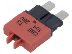 Fuse: thermal | automotive | 10A | 28VDC | 20.5mm