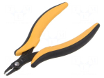 Pliers: cutting | cutting,miniature,oblique | 132mm