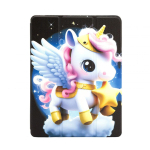 Book case iLike Galaxy Tab A9 Plus 11 Tablet Case Design SM-X210/SM-X215/SM-X216 Unicorn Violet