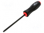 Screwdriver: standard | hex key,spherical | HEX 6mm