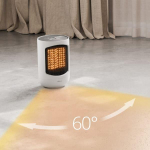 Duux Zone Personal Ceramic Heater | Ceramic Heater | 600/900/1500 W | White | IP21