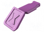Markers | violet | 10pcs | for pliers | KNIPEX Comfort,KNIPEXtend