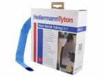 Heat shrink sleeve | 3: 1 | 18mm | L: 4m | blue | cardboard packaging