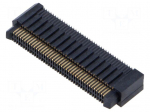 Connector: PCB to PCB | socket | male | PIN: 80 | ERM8 | vertical | 1.4A