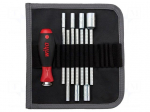 Screwdriver: universal-set | 6-angles socket | SYSTEM 6 | 8pcs.