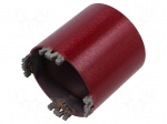 Diamond hole saw | &Oslash;: 82mm | Thread: M16 | box drill