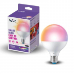 WiZ Connected 75W G95 E27 gudrā LED spuldze 822-65 RGB  929003604701 8720169072275
