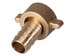 Brass tap connection - internal thread 3/4" - hose 5/8" - female - &Oslash;15 mm - 20x27 mm