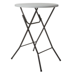 ROUND FOLDING TABLE - &Oslash; 80 x 110 cm