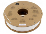 Filament: PLA Tough | 1.75mm | white | 190&divide;230&deg;C | 750g | PolyMax&trade;